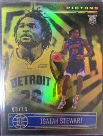 Isaiah Stewart #172 Basketball Cards 2020 Panini Illusions