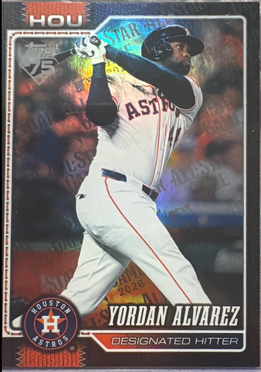 Yordan Alvarez #468 2026 Topps Series 2 Baseball