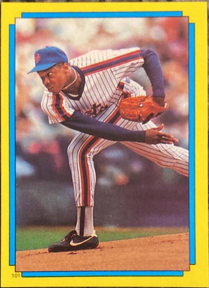 Dwight Gooden, Tim Raines #101, 20 Baseball Cards 1988 Topps Stickercard