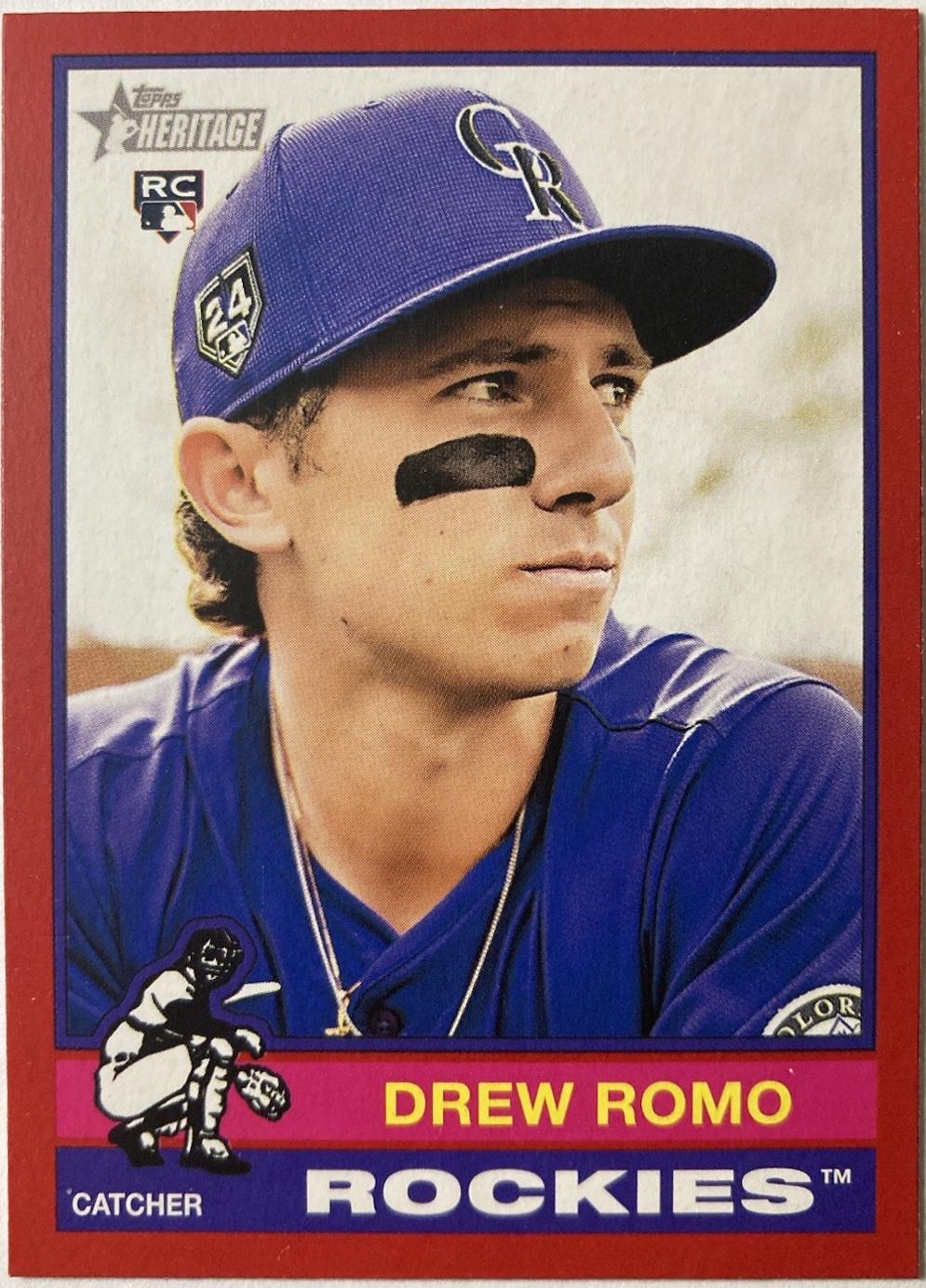 Drew Romo [Red Border] #386
