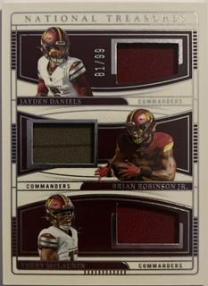 Jayden Daniels / Brian Robinson Jr. / Terry McLaurin