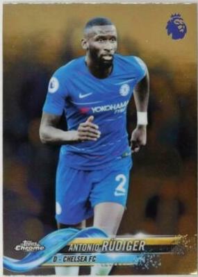 Antonio Rudiger #63 2018 Topps Chrome Premier League