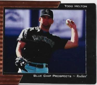 Todd Helton #BC11 Baseball Cards 1997 Upper Deck Blue Chip Prospects