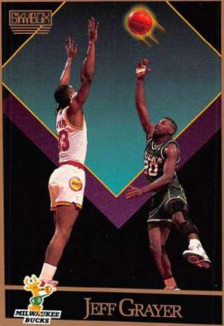 Jeff Grayer #157 Basketball Cards 1990 Skybox