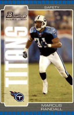 Marcus Randall #265 Football Cards 2005 Bowman