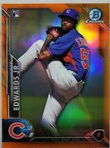 Carl Edwards Jr. [Orange Refractor] #46