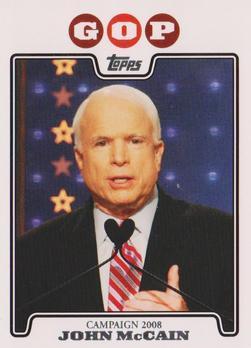 John McCain #CO8-JM Baseball Cards 2008 Topps Campaign