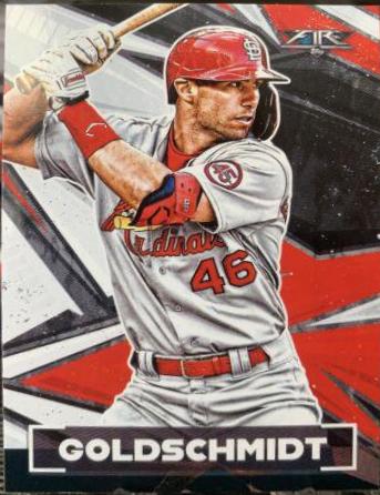 Paul Goldschmidt #110 2021 Topps Fire Baseball