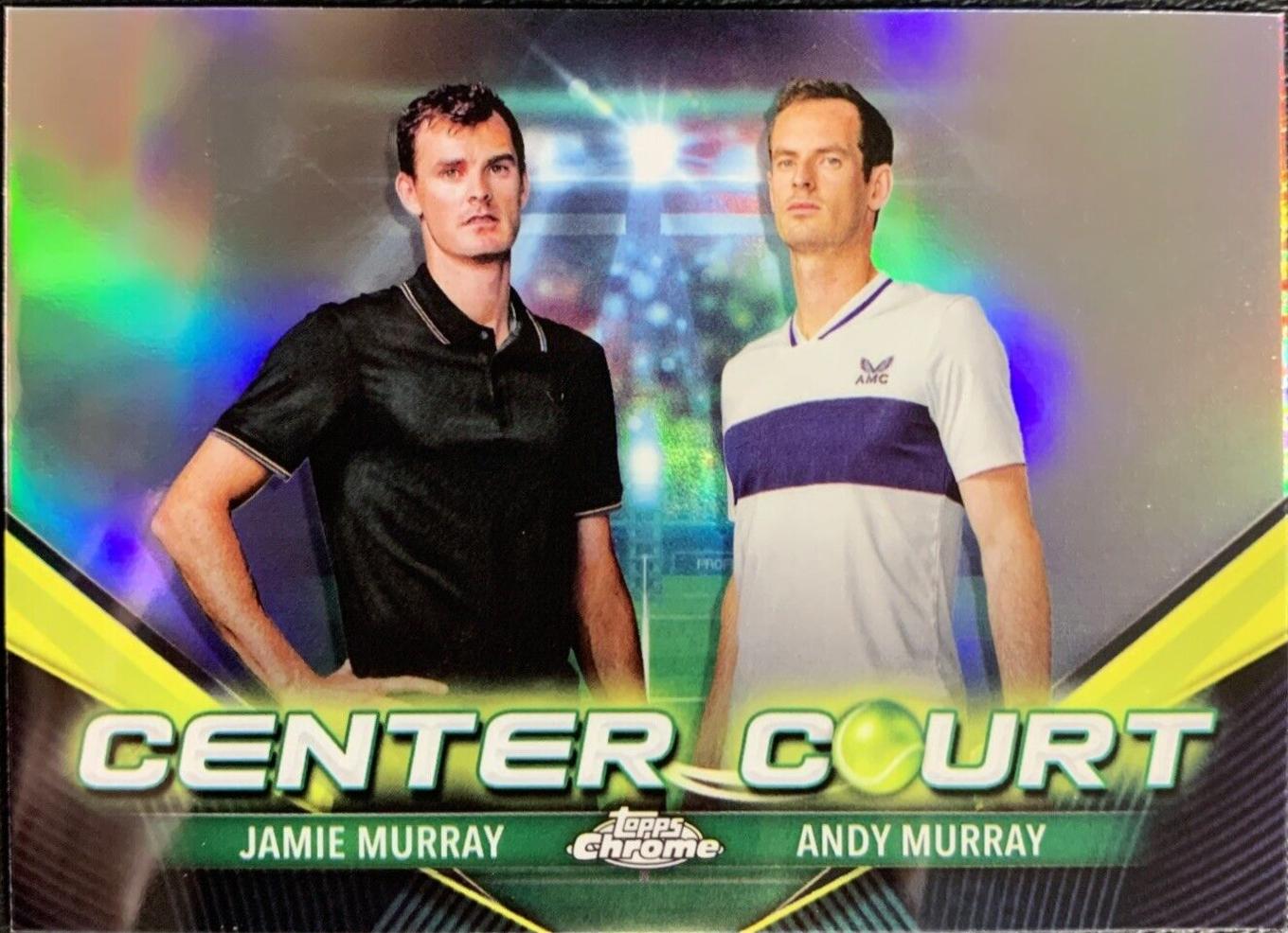 Andy Murray / Jamie Murray #CCC-MM Tennis Cards 2024 Topps Chrome Center Court