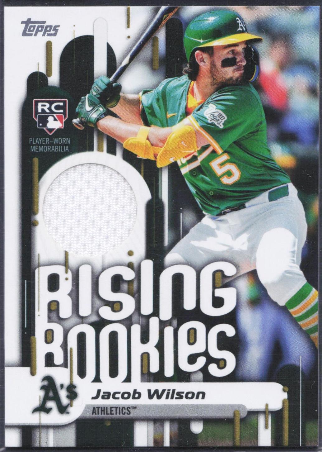 Jacob Wilson #RRR-JWI Prices | 2025 Topps Update Rising Rookie Relics ...