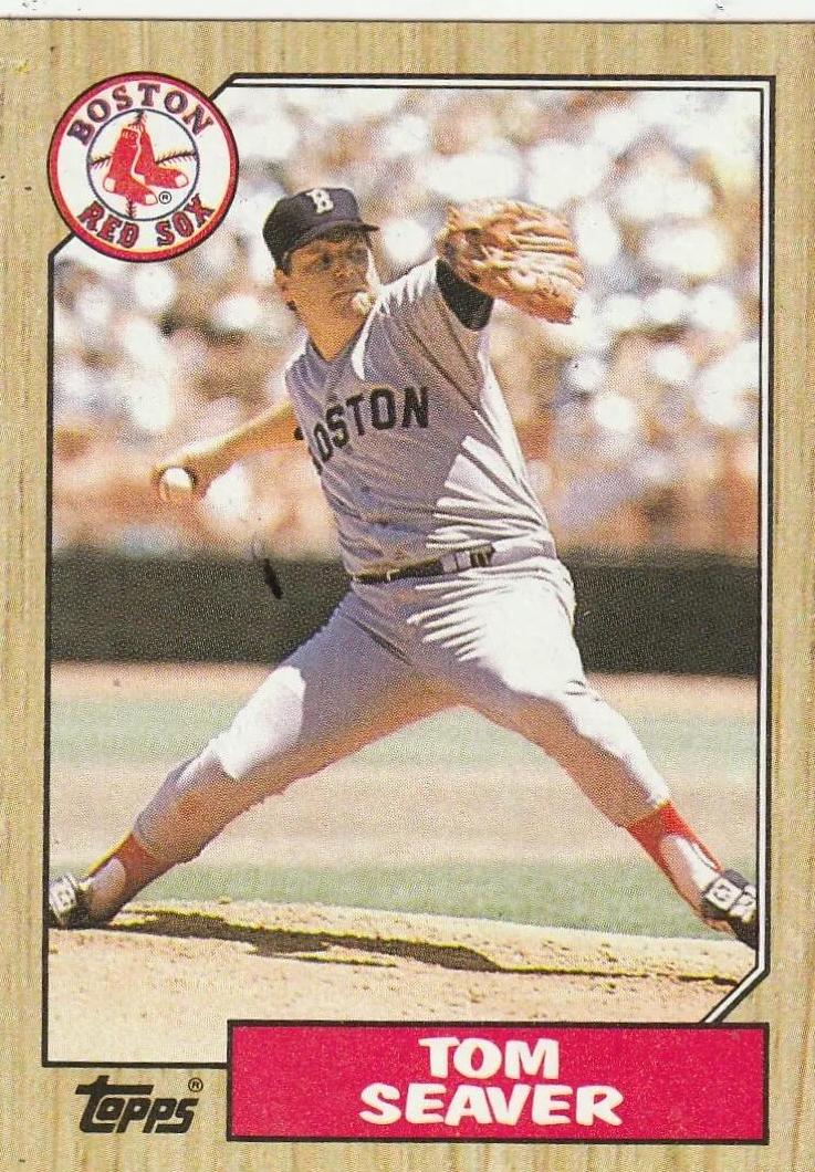 Tom Seaver #425 Baseball Cards 1987 Topps