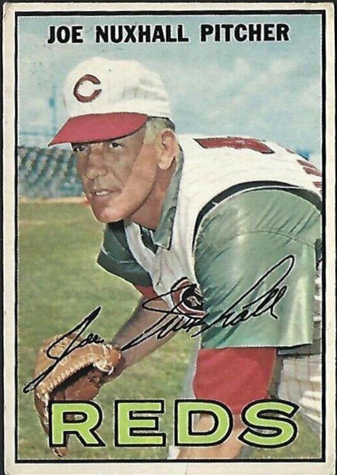 Joe Nuxhall #44 Baseball Cards 1967 O Pee Chee