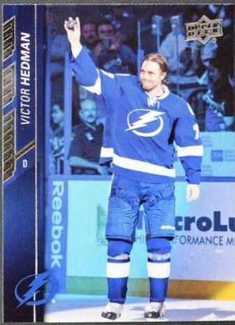 Victor Hedman #170 2015-16 Upper Deck Hockey