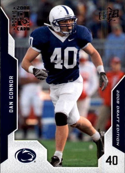 Dan Connor #21 2008 Upper Deck Draft Edition Football
