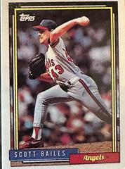 Scott Bailes #95 Baseball Cards 1992 Topps Micro Prices