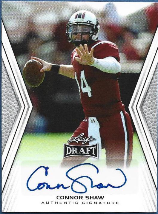Connor Shaw #A-CSI Football Cards 2014 Leaf Draft Autographs