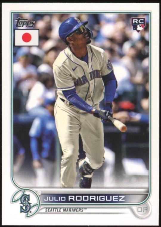 Julio Rodriguez #2 Baseball Cards 2022 Topps Japan Edition