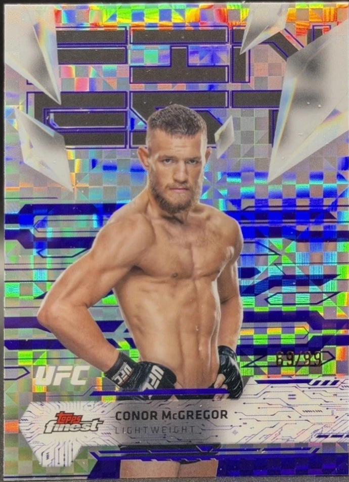 Conor McGregor [Purple Checkerboard Refractor] #175