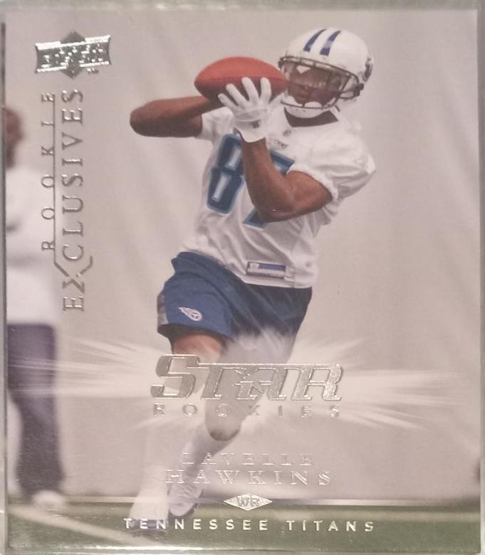 Lavelle Hawkins #RE86 Football Cards 2008 Upper Deck Rookie Exclusives