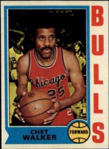 Chet Walker #171 Basketball Cards 1974 Topps