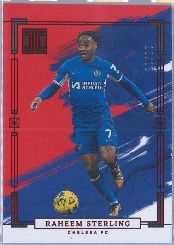 Raheem Sterling #67 2023 Panini Impeccable Premier League