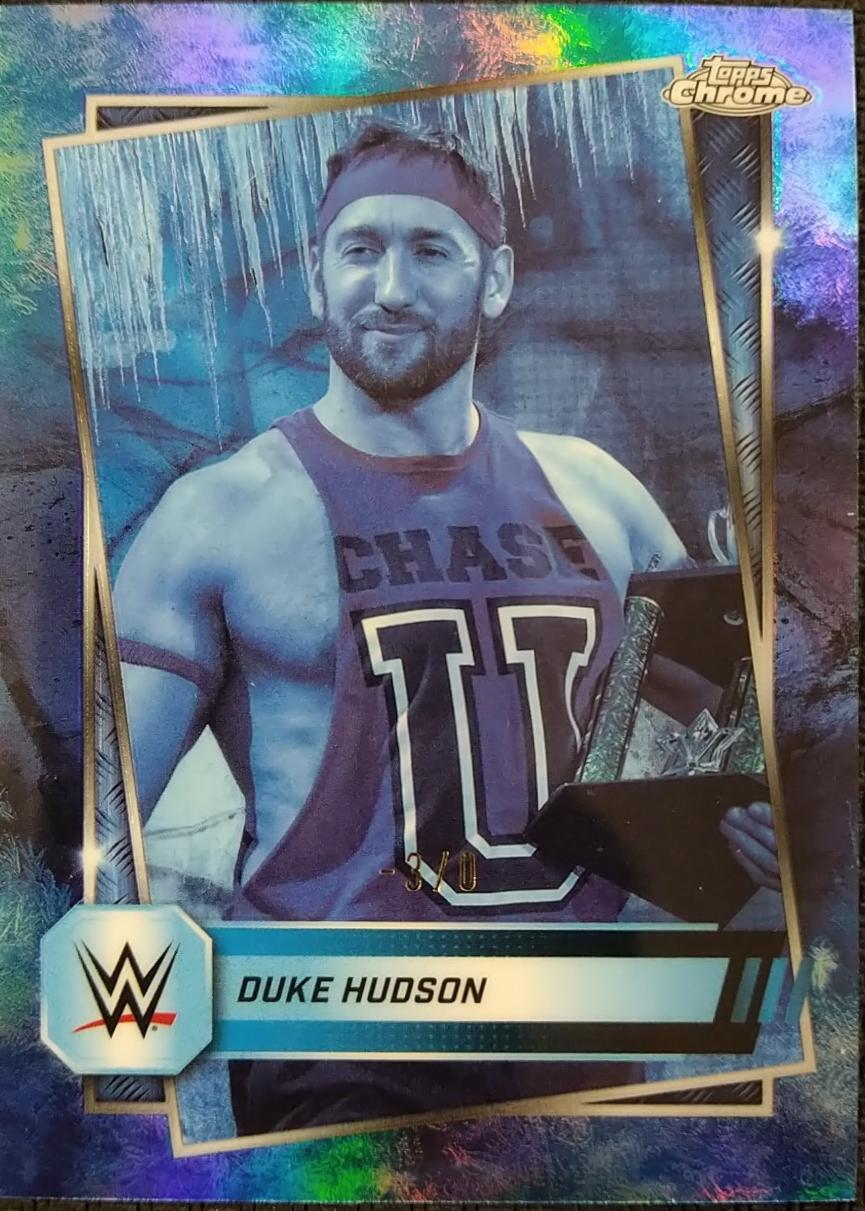 Duke Hudson #112 Wrestling Cards 2025 Topps Chrome WWE