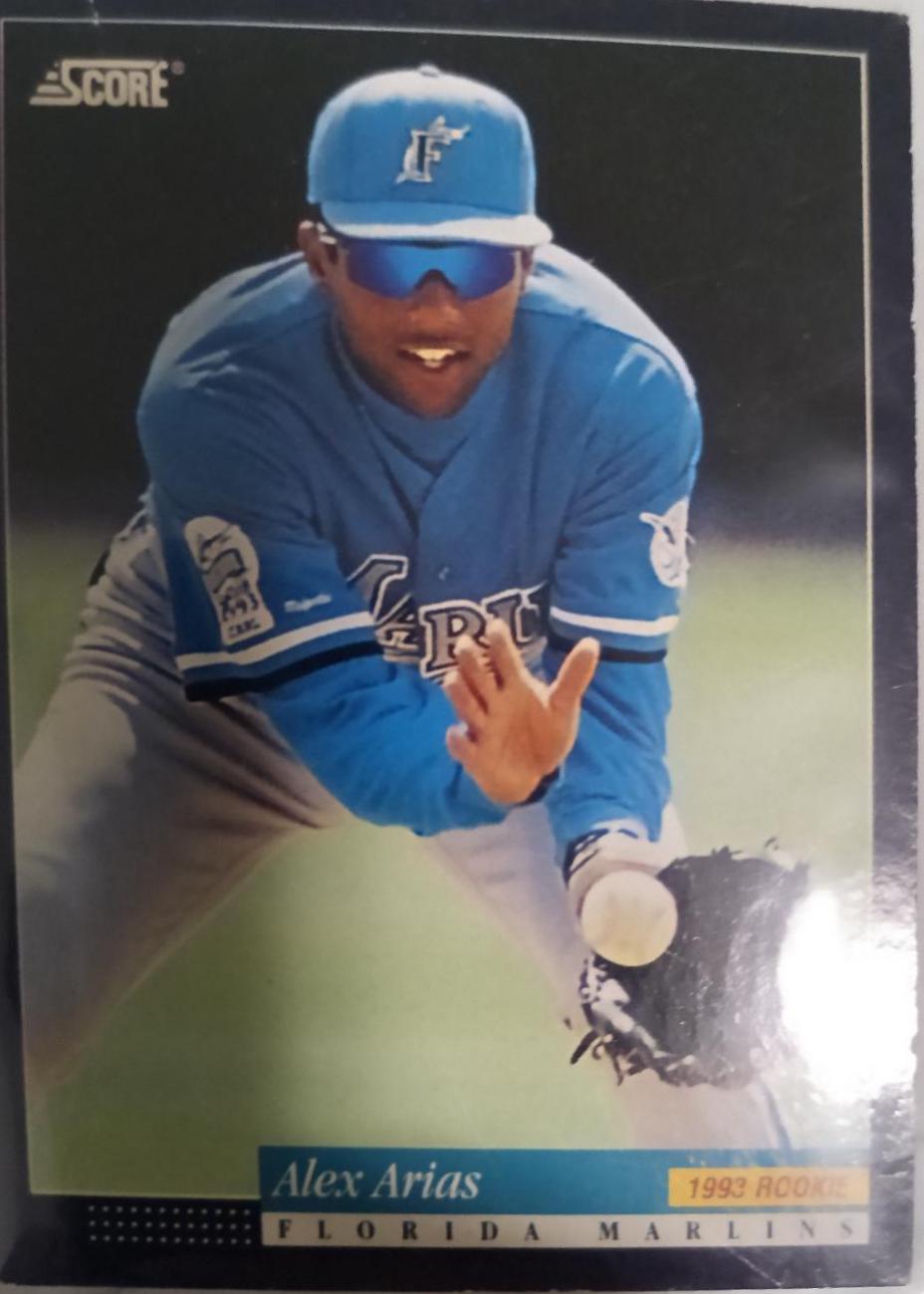 Alex Arias #199 Baseball Cards 1994 Score