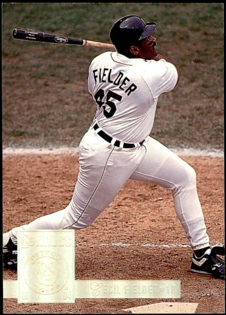 Cecil Fielder #27 Baseball Cards 1994 Donruss