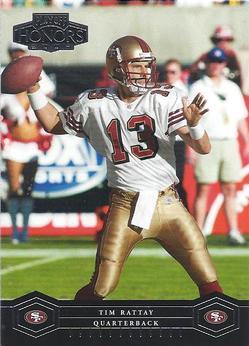 Tim Rattay #82 Football Cards 2004 Playoff Honors