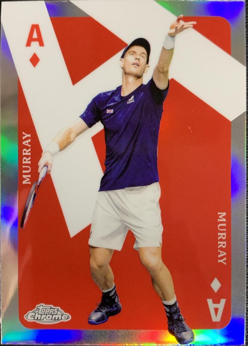 Andy Murray #CAS-AM Tennis Cards 2024 Topps Chrome Aces