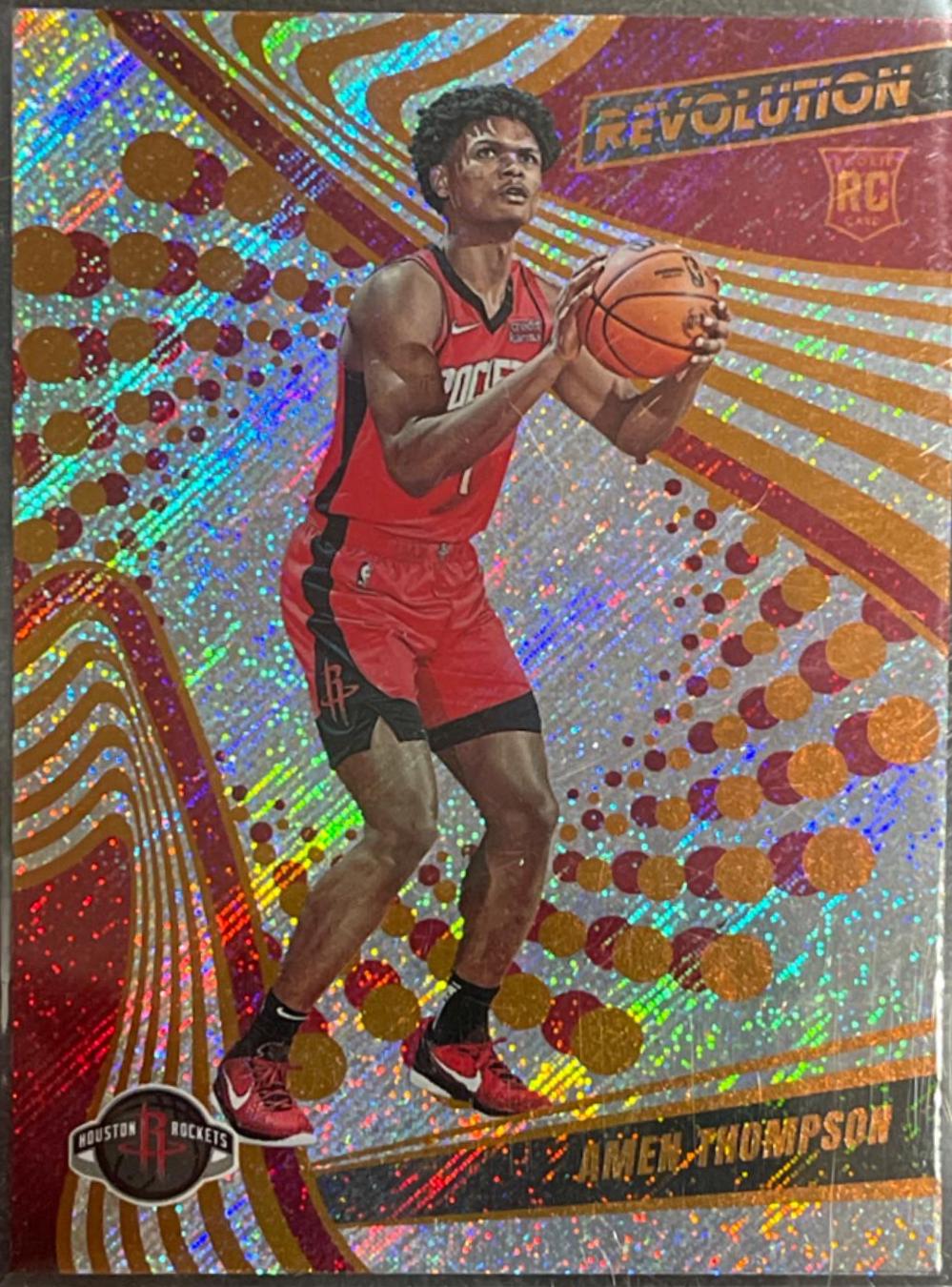 Amen Thompson #101 Basketball Cards 2023 Panini Revolution