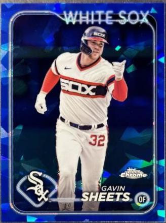 Gavin Sheets #629 2024 Topps Chrome Sapphire Baseball