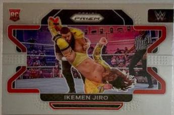 Ikemen Jiro #81 Wrestling Cards 2022 Panini Prizm WWE