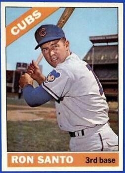 Ron Santo #290 Baseball Cards 1966 Topps