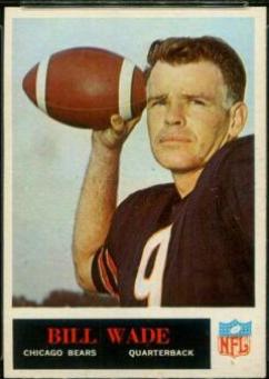 Bill Wade #26 Football Cards 1965 Philadelphia