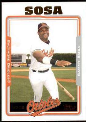 Sammy Sosa #UH1 Baseball Cards 2005 Topps Updates & Highlights