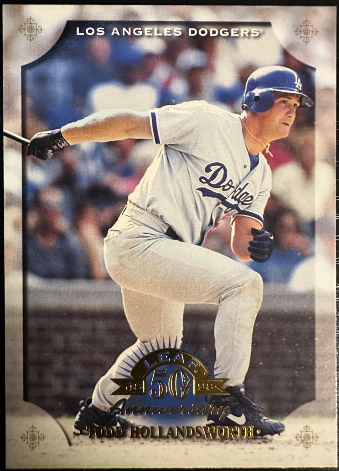 Todd Hollandsworth #61 Baseball Cards 1998 Leaf 50th Anniversary