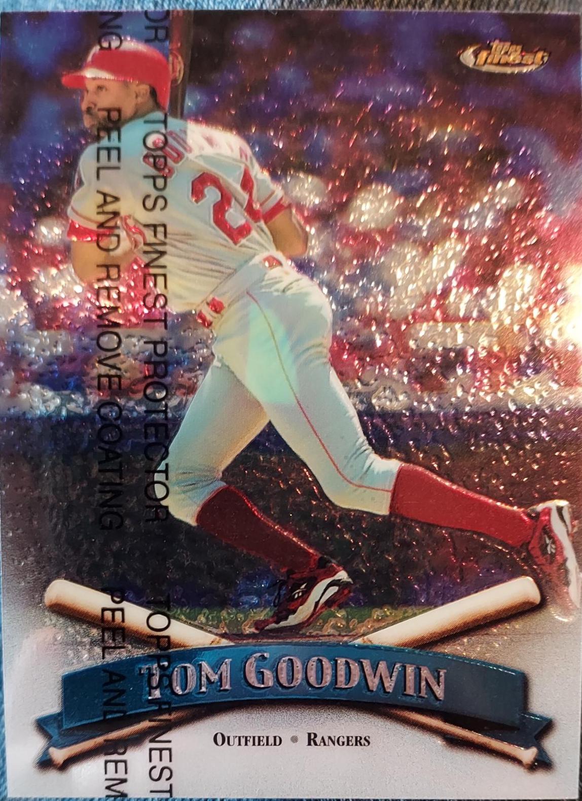 Tom Goodwin #8 Baseball Cards 1998 Topps Chrome