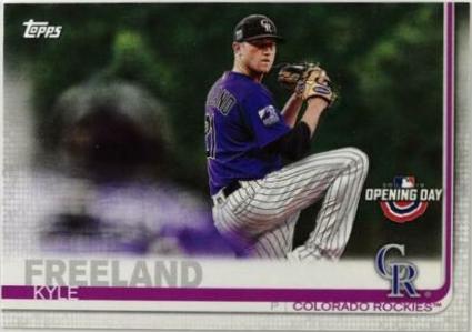 Kyle Freeland #2 Baseball Cards 2019 Topps Opening Day