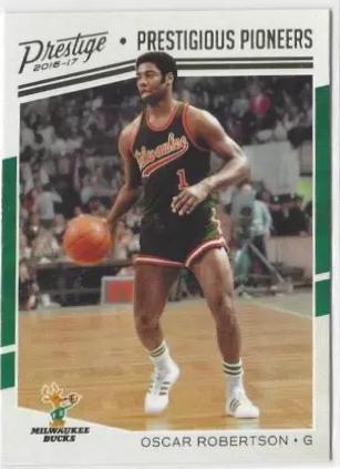 Oscar Robertson #4 Basketball Cards 2016 Panini Prestige Prestigious Pioneers
