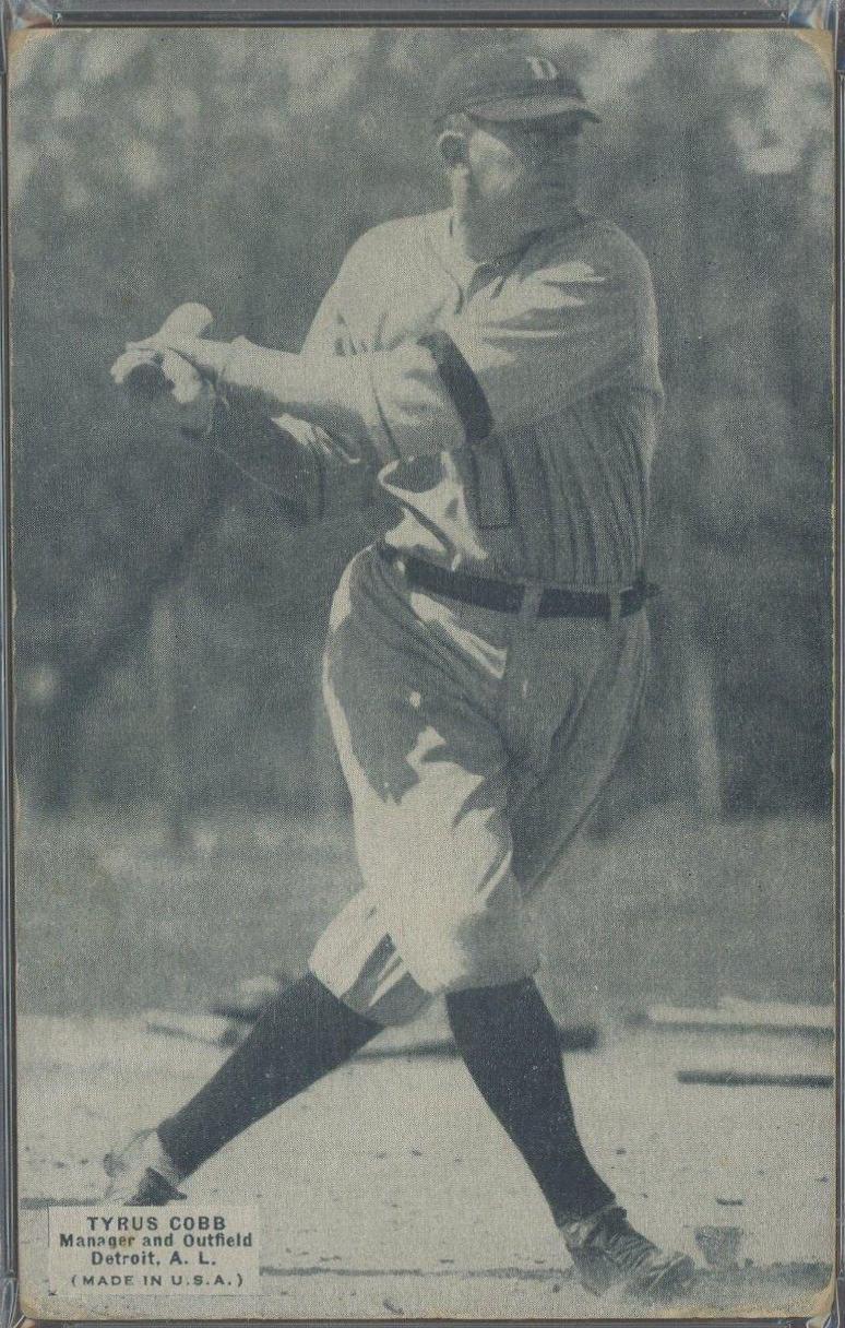Ty Cobb Baseball Cards 1925 Exhibits