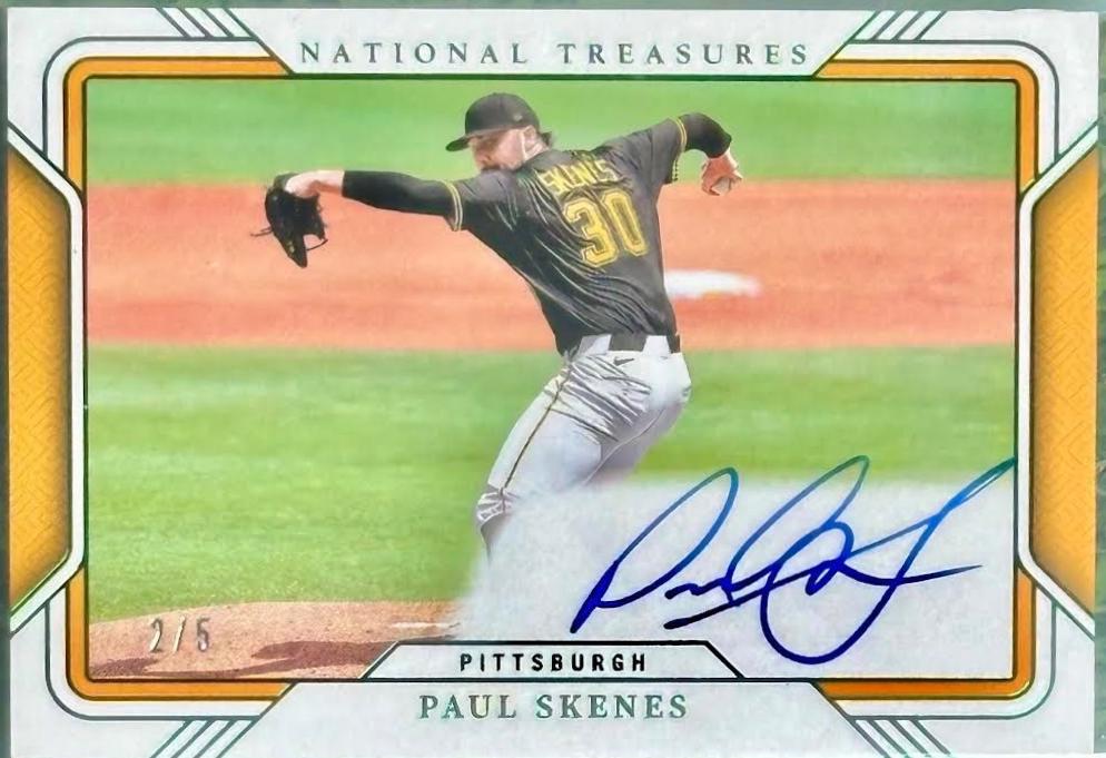 Paul Skenes #13 Prices | 2025 Panini National Treasures Field Pass