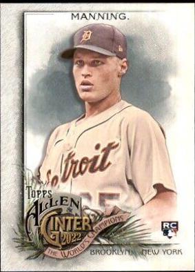 Matt Manning #185 Baseball Cards 2022 Topps Allen & Ginter