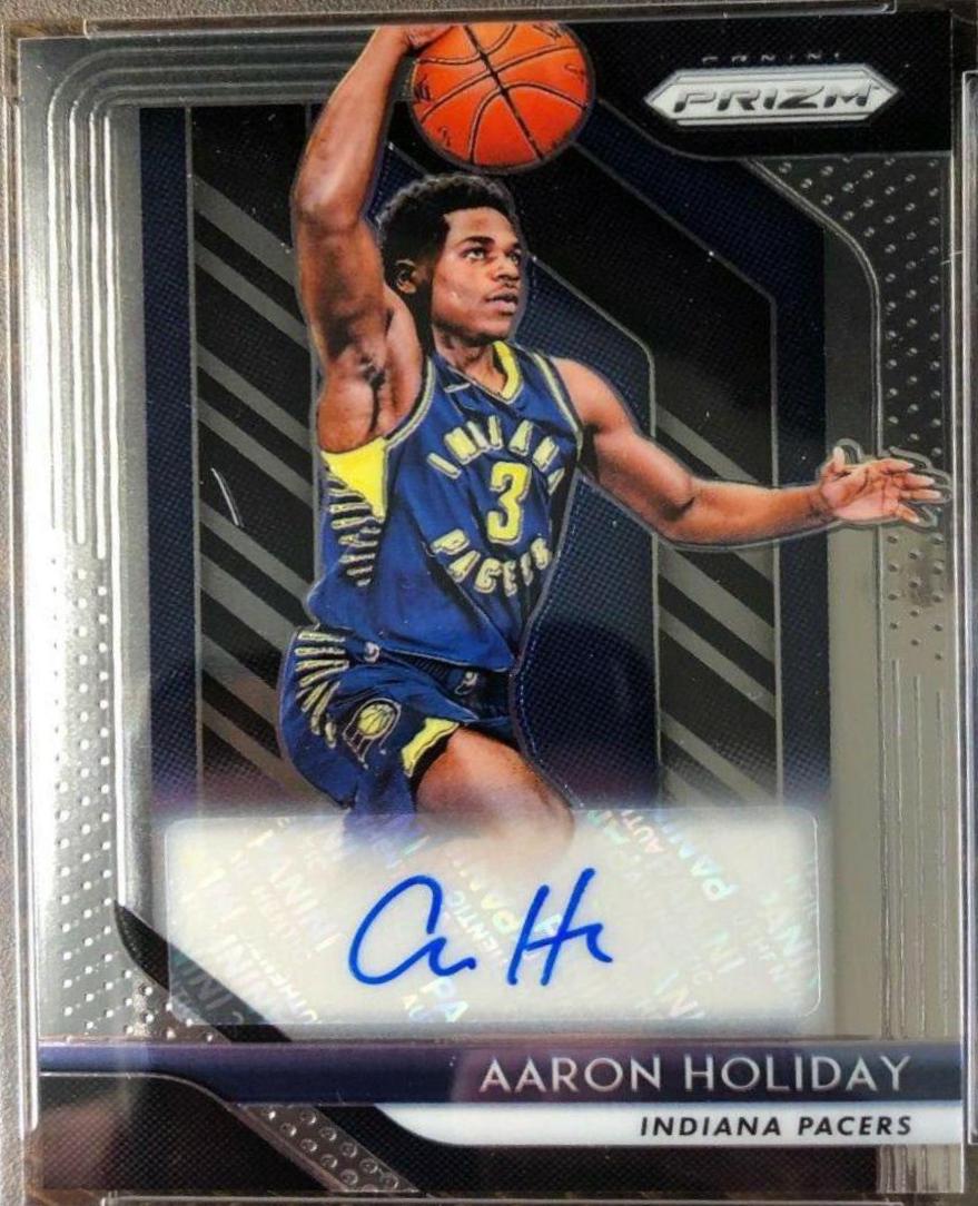 Aaron Holiday #RSAHD Basketball Cards 2018 Panini Prizm Rookie Signatures