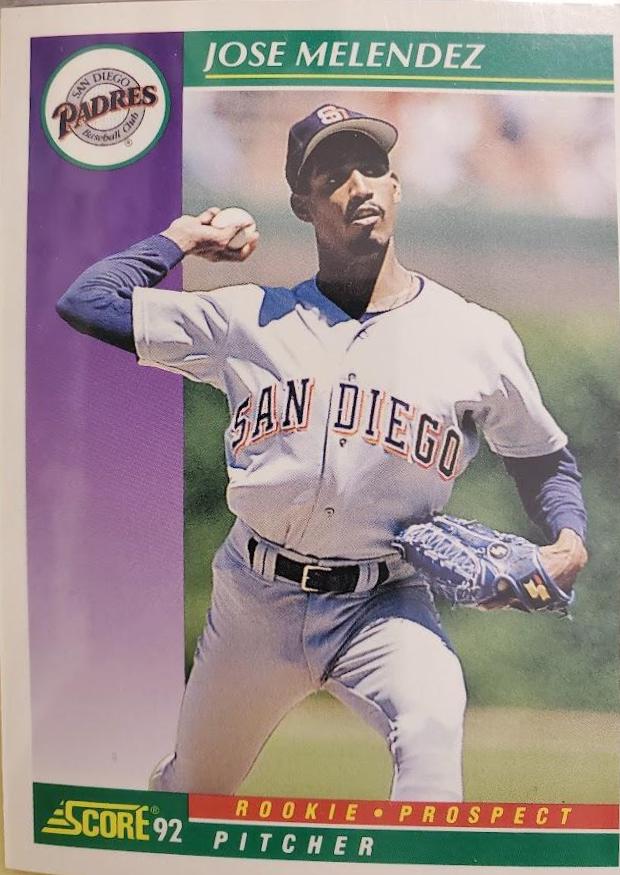 Jose Melendez #397 Baseball Cards 1992 Score Rookies