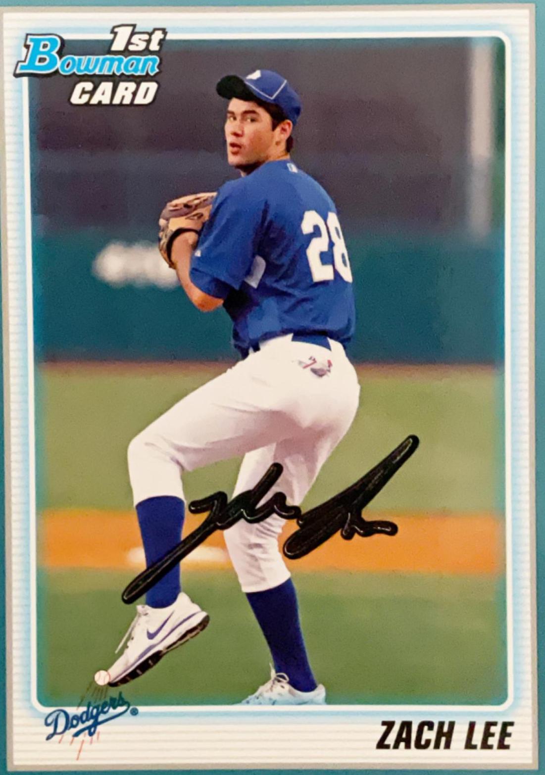 Zach Lee [Blue] #BDPP87
