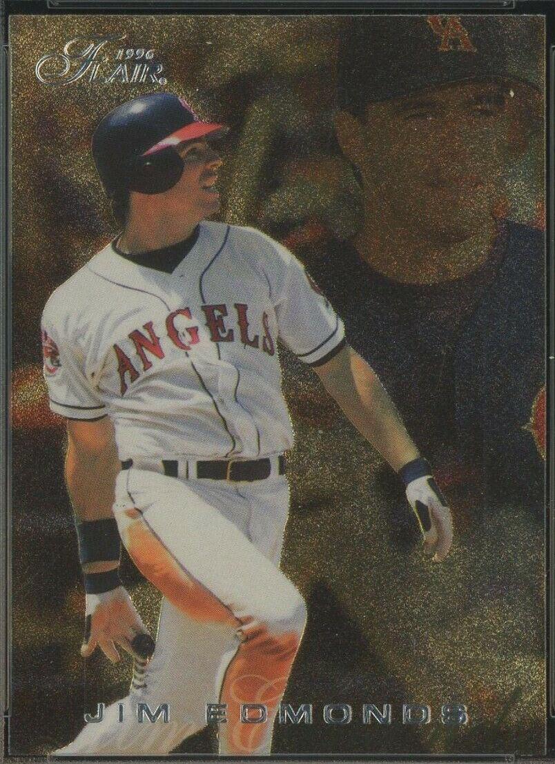 Jim Edmonds #36 Baseball Cards 1996 Flair