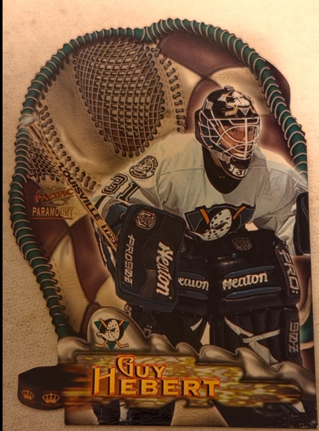 Guy Hebert #1 1997 Pacific Paramount Hockey