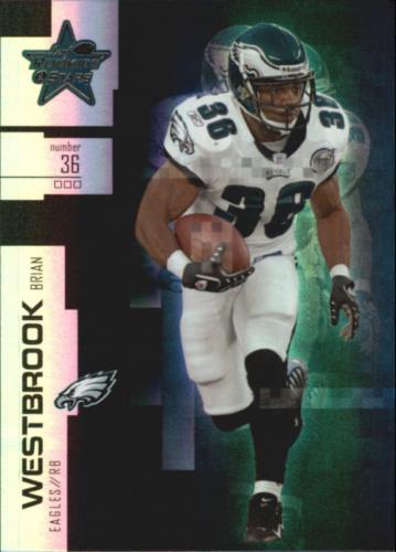 Brian Westbrook #9 Football Cards 2007 Leaf Rookies & Stars Longevity