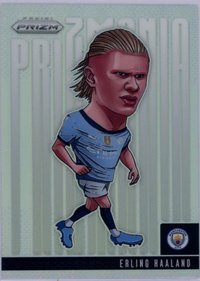 Erling Haaland #2 Soccer Cards 2024 Panini Prizm Premier League Prizmania